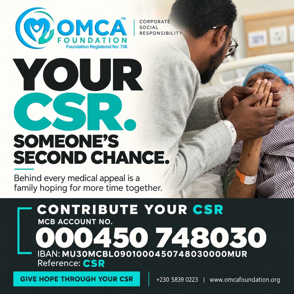 Your CSR. Someone’s second chance. A volunteer holding a patient’s hand.