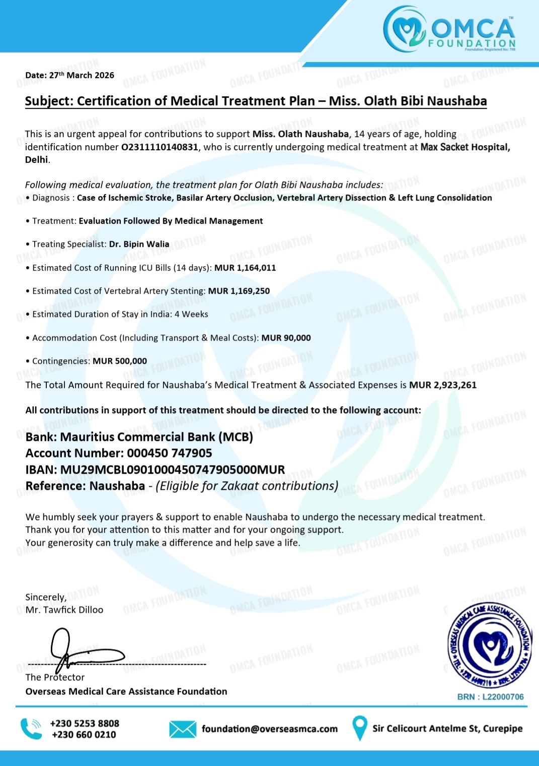 naushaba cert