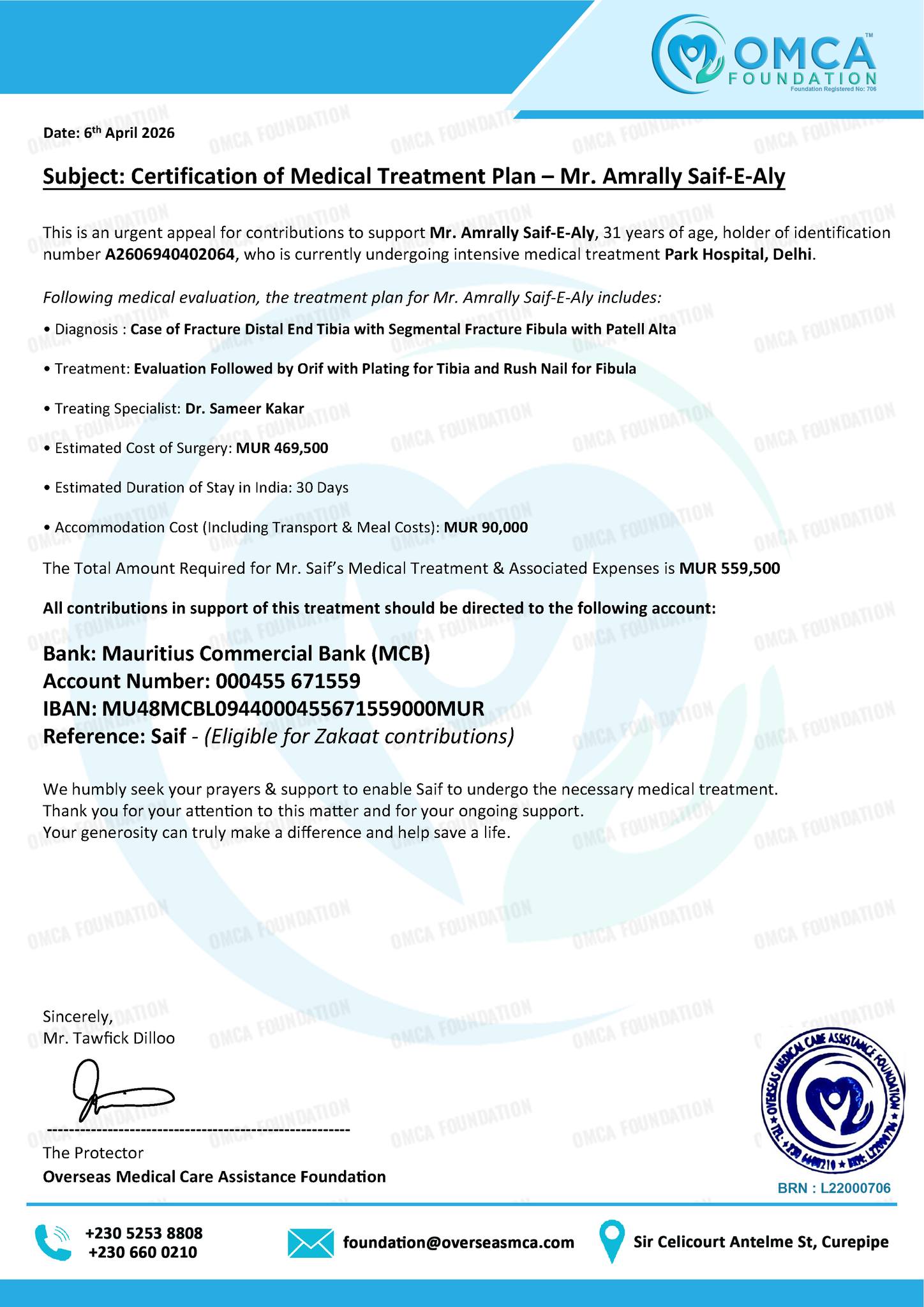 saif cert