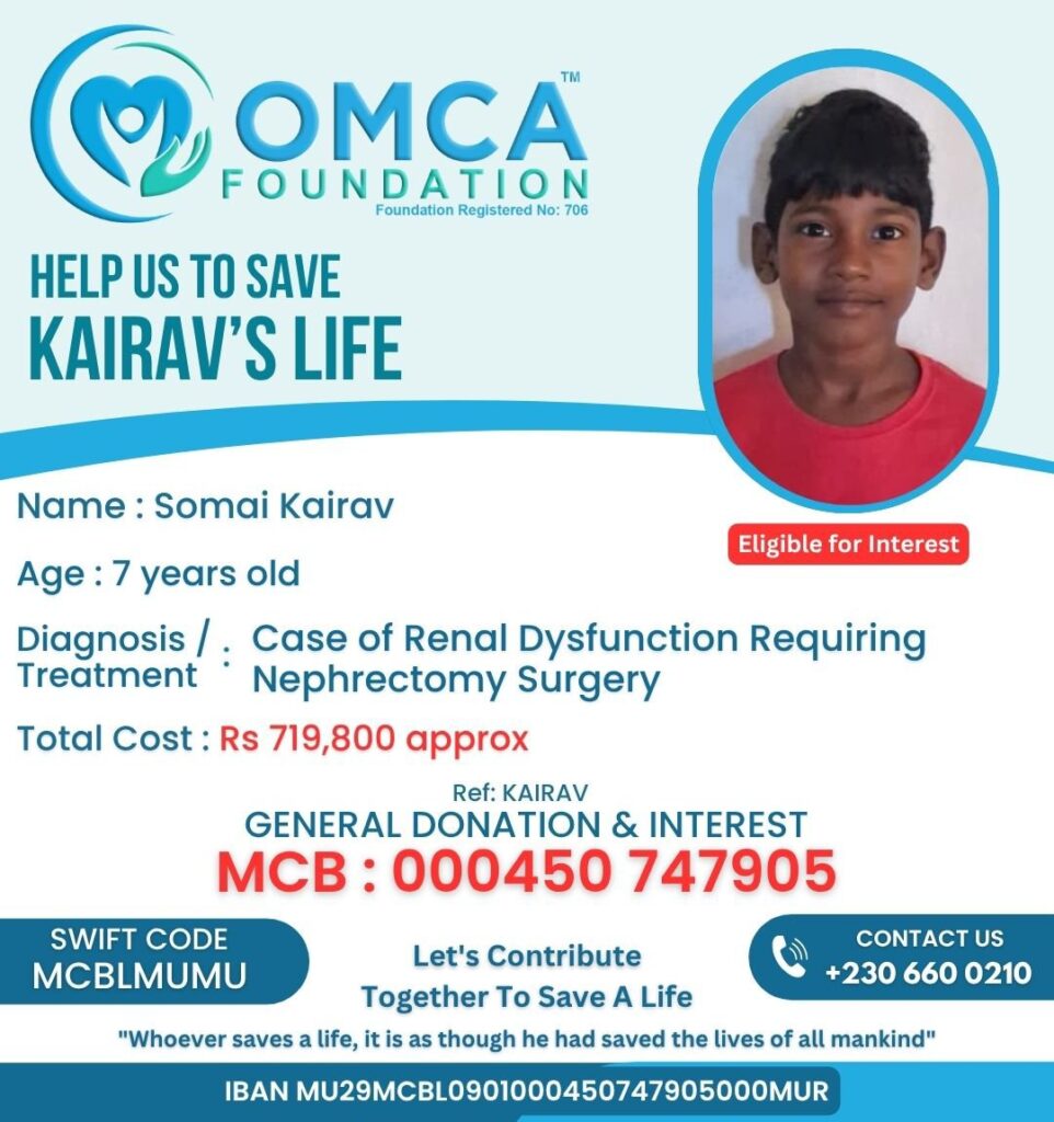 Help Save Kairav’s Life – Urgent Nephrectomy Surgery Support