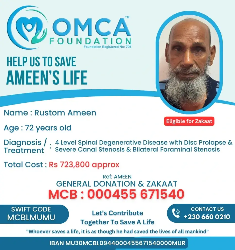 Help Save Rustom’s Life – Urgent Spine Surgery Support