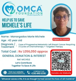 Help Save Mrs. Michele’s Life – Urgent Breast Cancer Treatment Support