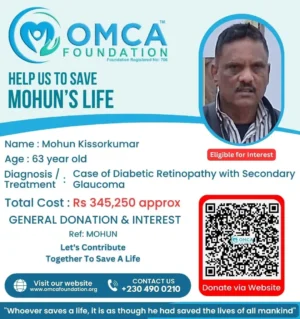 Help Save Mohun’s Vision – Urgent Eye Surgery Support
