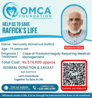 Help Support Raffick’s Urgent Prostate Treatment