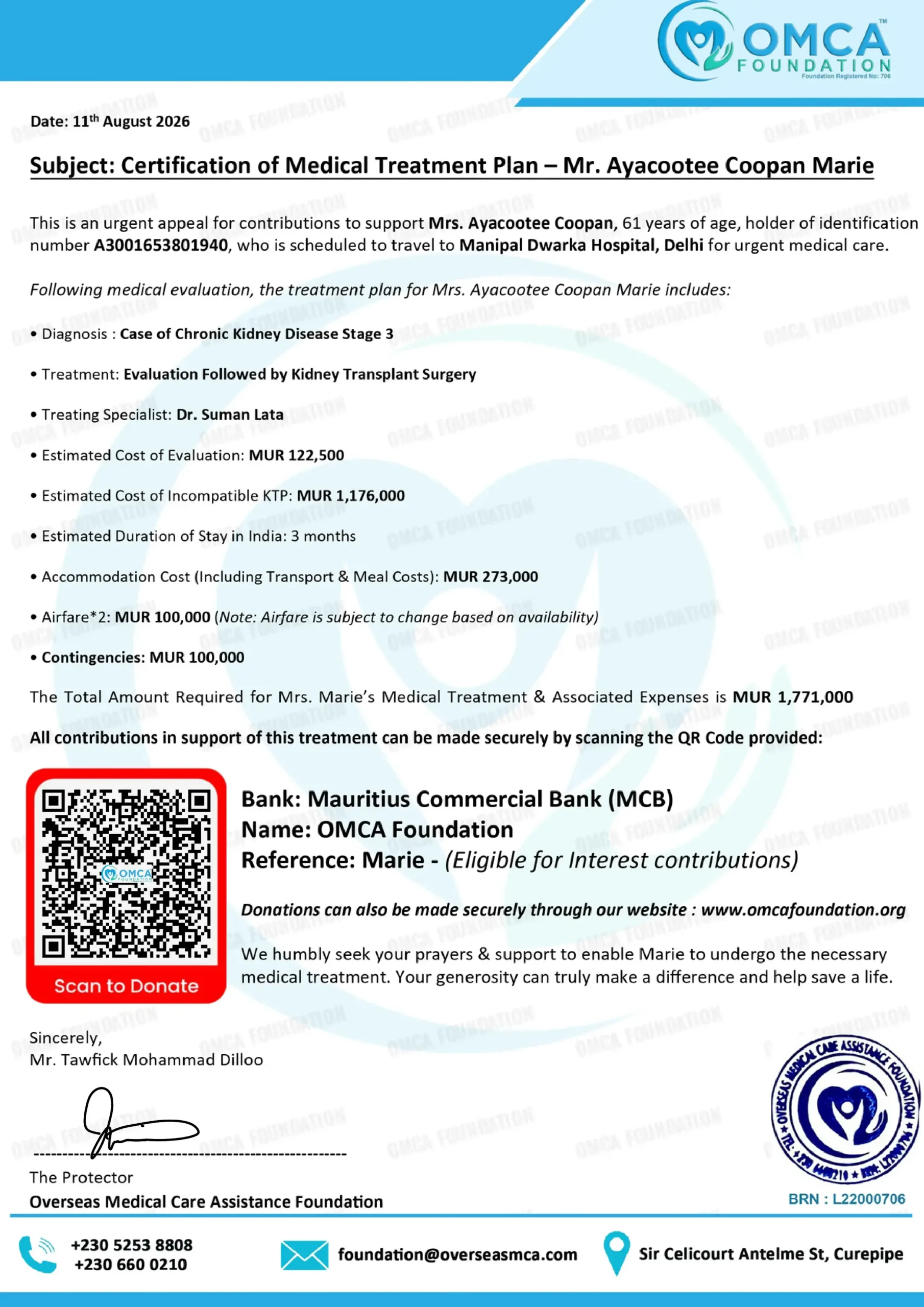 Help Save Marie’s Life – Urgent Kidney Transplant Support - Image 2