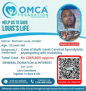 Help Save Romain’s Life – Urgent Cervical Spine Surgery Support