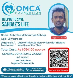 Help Save Sahbaz's Life – Urgent Tibia Reconstruction Surgery Support