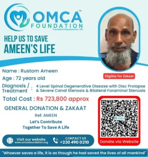 Help Save Rustom’s Life – Urgent Spine Surgery Support