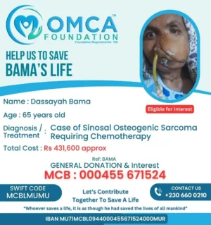 Help Save Mrs. Bama’s Life – Urgent Cancer Treatment Support