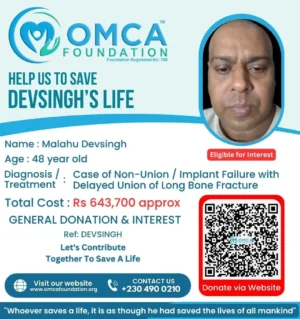 Help Save Devsingh’s Life – Urgent Bone Fracture Treatment Support